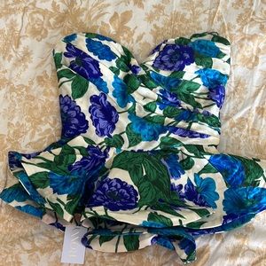 Ronny Kobo Peplum top NWT